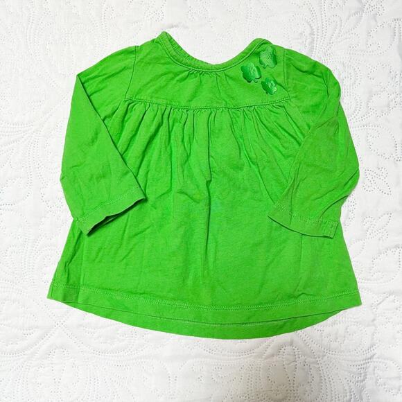 Carter's Long Sleeve Shamrock Shirt Size 12m - Picture 2 of 5